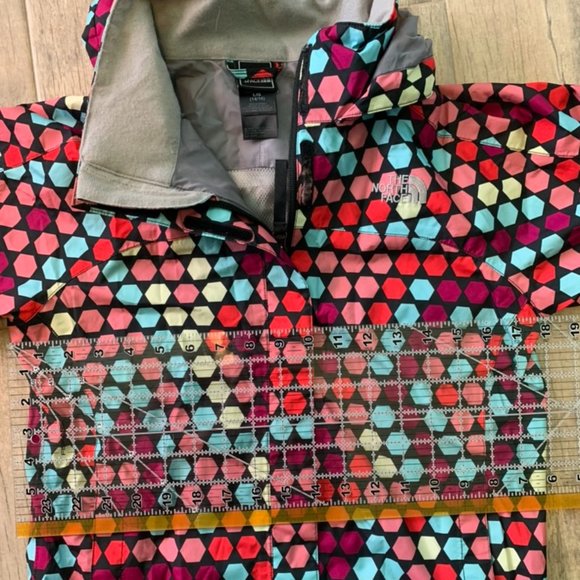 Rainbow North Face rain coat - Picture 3 of 4